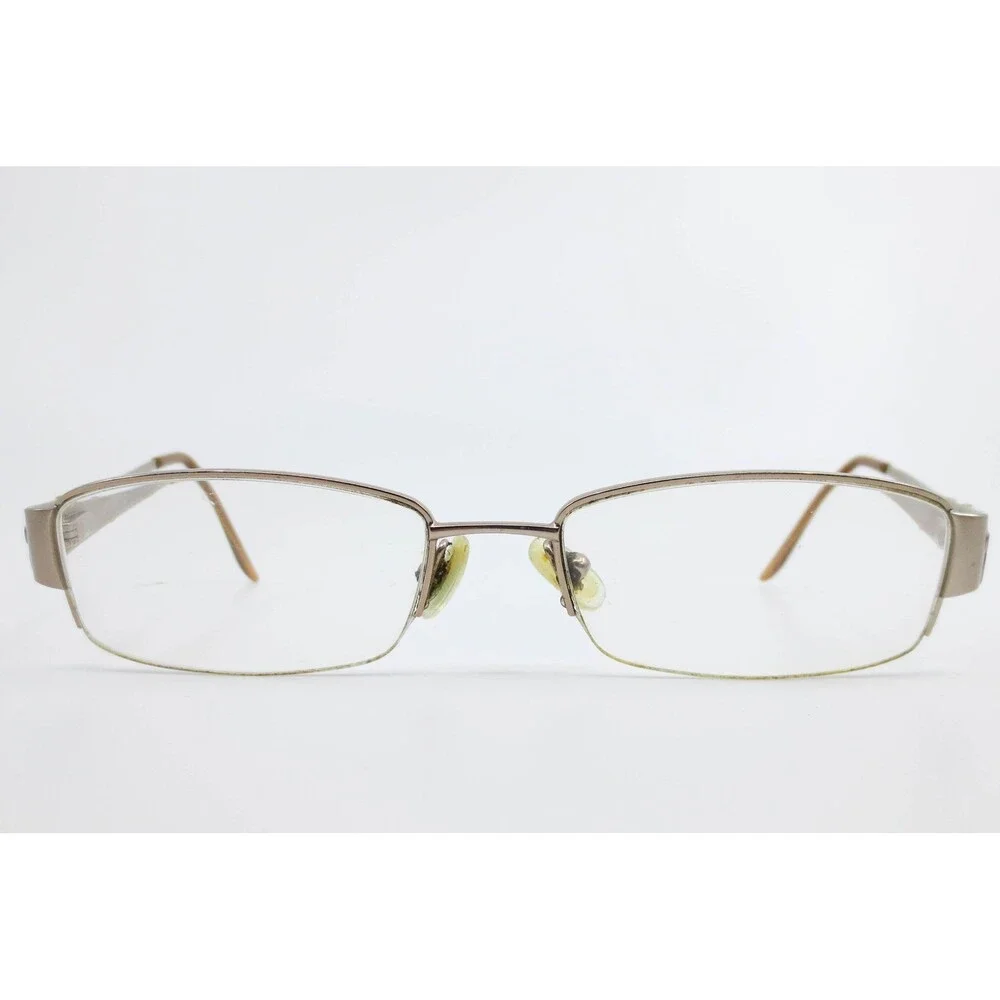 Avalon AV5004 Natural Eyeglass Frames Rectangular Filigree Rhinestone 51-17-135